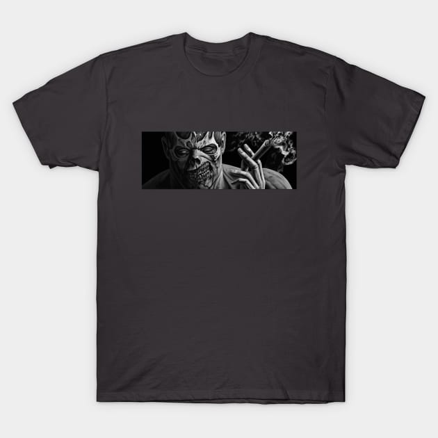 Smoking Face T-Shirt by WTF Store